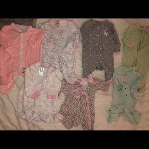 Collection of Newborn Sleepers